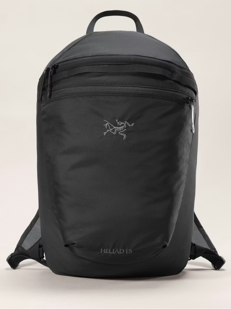 Arc'teryx Heliad 15 Backpack/Black/Nwt(Firmed Peice) Nwt